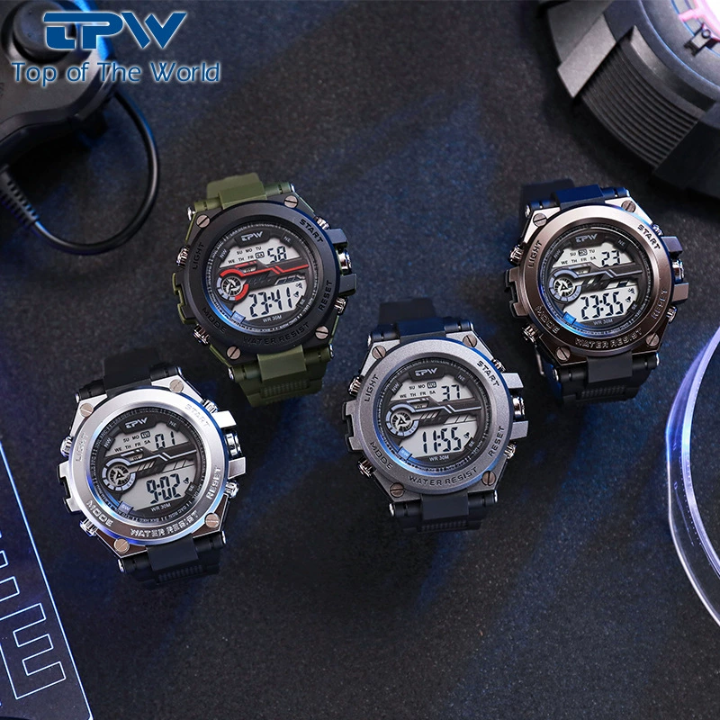 Trend travel electronic fashionable universal waterproof watch, simple and elegant design