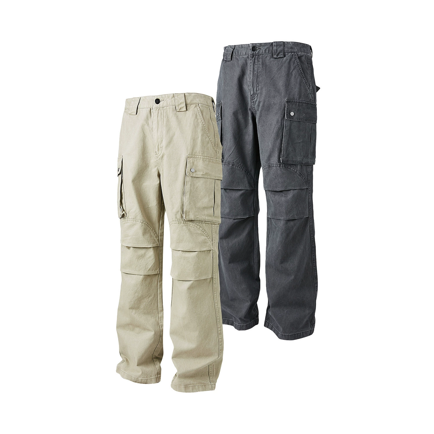 MADEEXTREME весенний новый уличный мужской двойной плиссированный вдохновение брюки повседневные брюки хлопковые прямые брюки