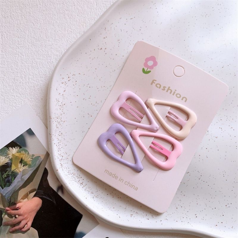 2025 nuevo cabello de niñas pinzas de cabello de frange lateral pinzas de cabello rotas para niños frente BB pinzas de cabello de estrellas pinzas de cabello