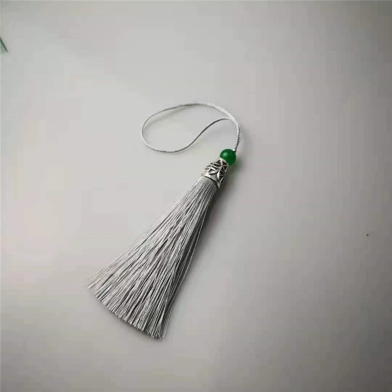Metal bag with tassels, decorations, accessory, accessories, 8 cm