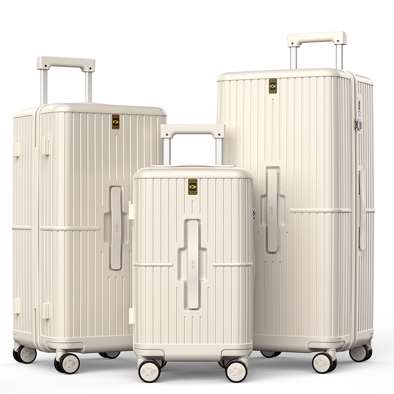 Foreign Trade Extra Large Capacity Universal Wheel Universal Suitcase 2025 New Trolley Case 26inch Anti-Fall Pc Material