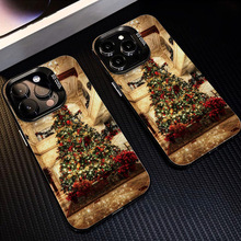 高级感圣诞树适用iPhone17ProMax手机保护硬壳苹果15小众16工厂