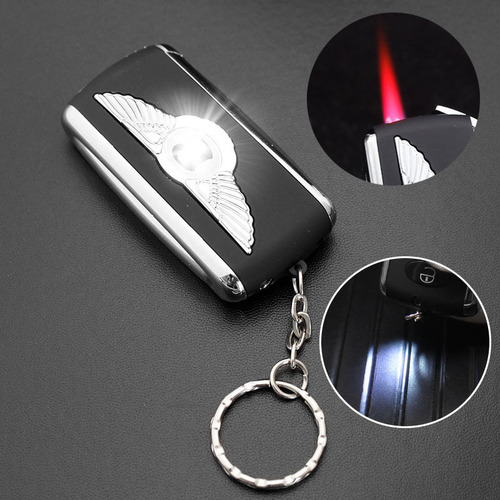JX63/64 Creative Inflatable Windproof Lighter Emergency Lighting Keychain Cigarette Lighter Smoking Accessories Gift Wholesale