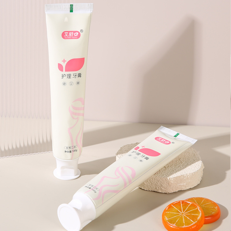 Aishukou New Folic acid toothpaste for pregnant women household 100g adult confinement cleaning toothpaste factory in stock wholesale