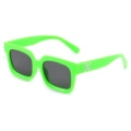 Green frame Black gray sheet