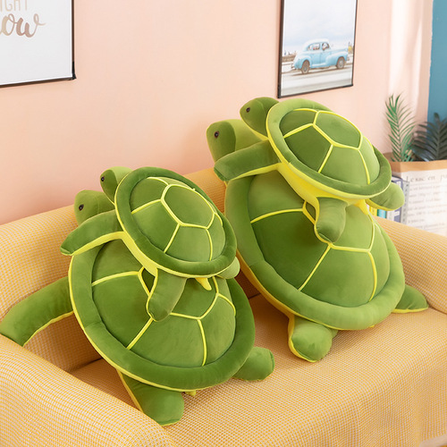 Cross-border foreign trade software turtle doll plush toy simulation turtle pillow doll doll turtle cushion sofa