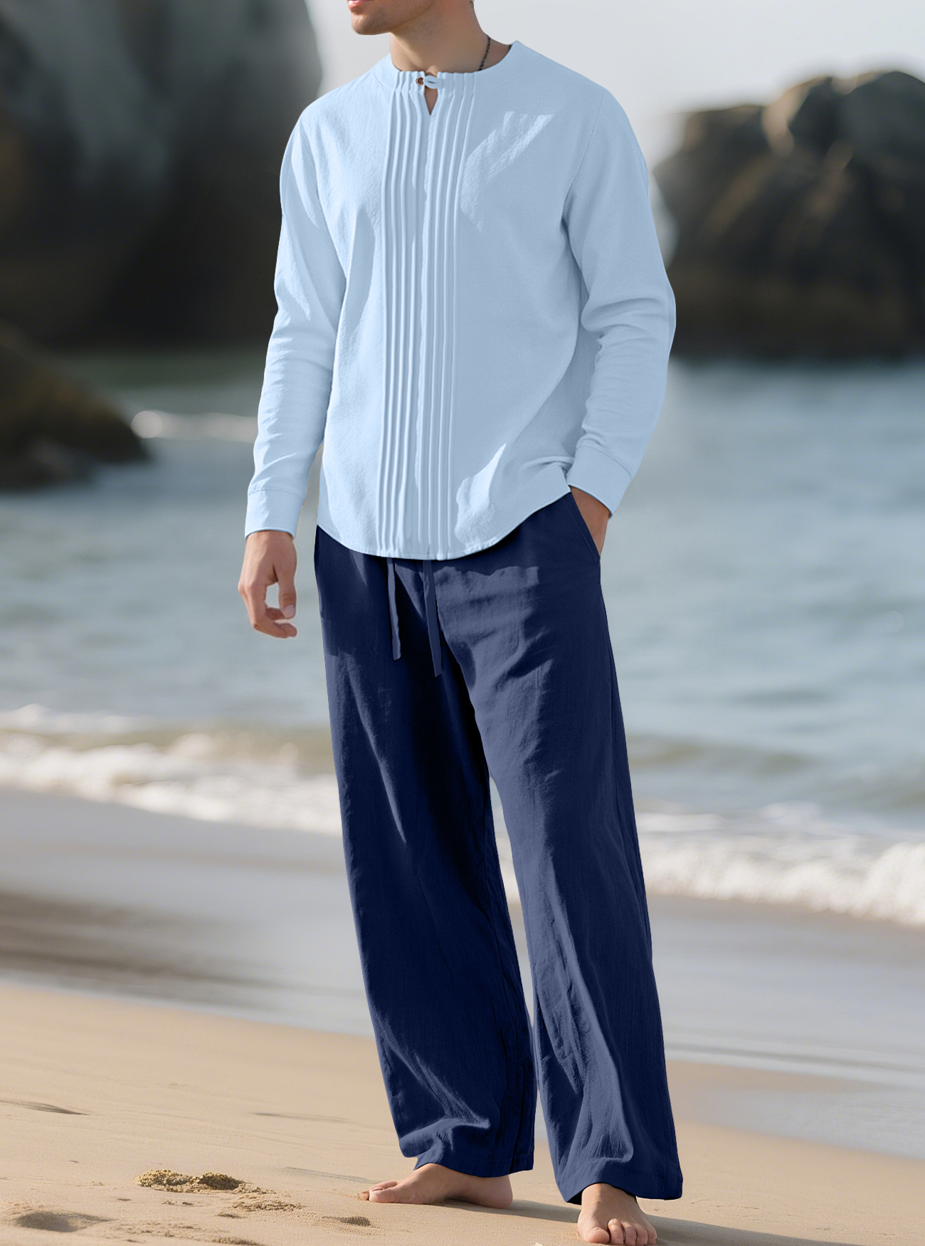 Azul claro + azul tibetano