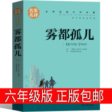 雾都孤儿正版小学生六年级版狄更斯著原版书籍人民教育课外书