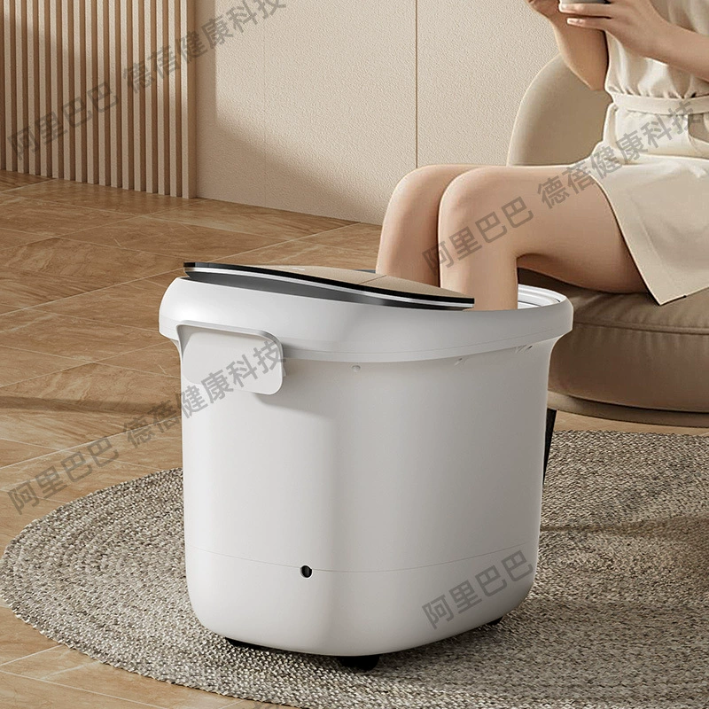 Рояо́стa Foot bath bucket, deep fumigation bucket, fully automatic electric massage constant temperature heating household foot bath foot basin