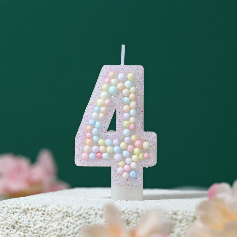 跨境亚马逊浅紫彩色马卡龙0-9数字螺旋蜡烛烘培生日派对螺旋无烟|undefined
