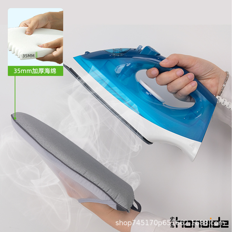 Almohadilla de tabla de planchar de mano almohadilla de aislamiento de alta temperatura para el hogar pequeños guantes portátiles almohadilla de tablero colgante fábrica al por mayor