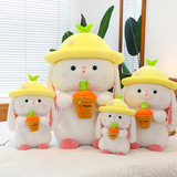 Плюшевый кролик, игрушка, большая подушка, тряпичная кукла, белый кролик, подарок на день рождения