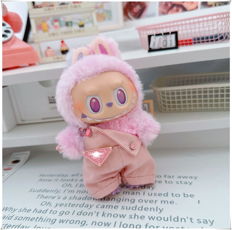 第一世代と第二世代のラブブ服ペンダント 17 センチメートルラブブ座りパーティーベビー服人形かわいいスーツ在庫あり|undefined
