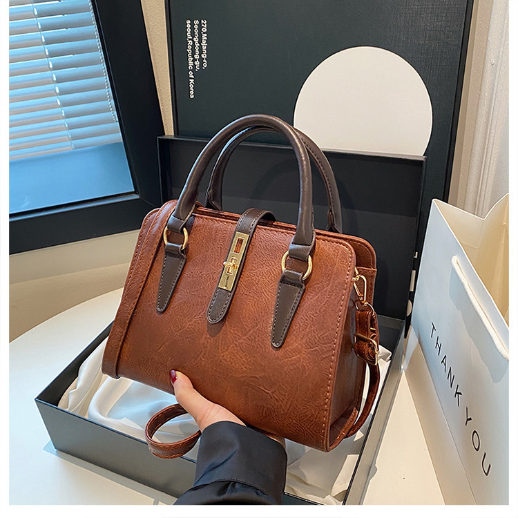 Ladies Crossbody Shoulder Bag Versatile Small Square Handbag_voghion.com