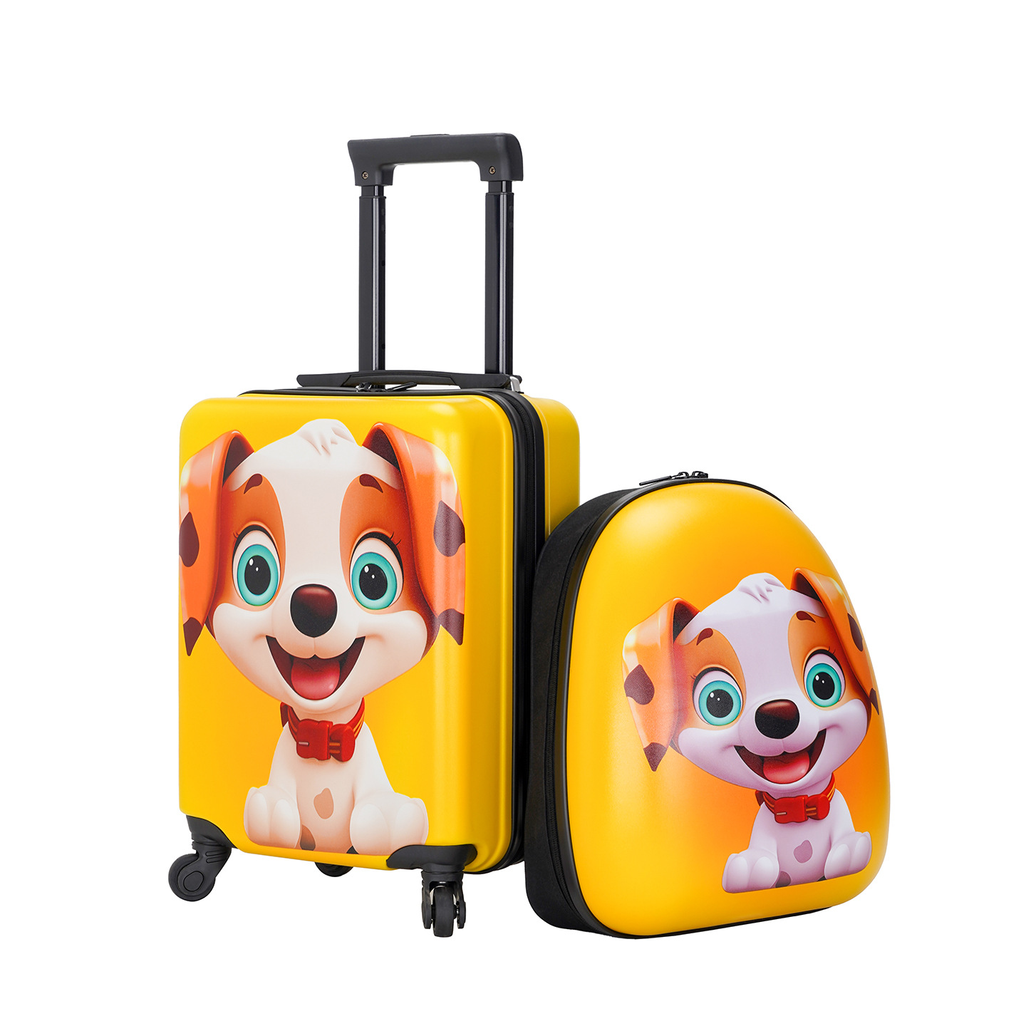 18-pulgadas equipaje caja de la carretilla de los niños al por mayor regalo caso de dibujos animados maleta universal rueda de embarque caso mochila