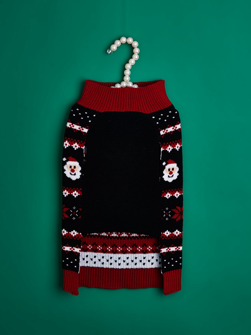Weihnachtspullover für Haustiere, Weihnachtsbaum, Schneeflocke, Haustier_voghion.com