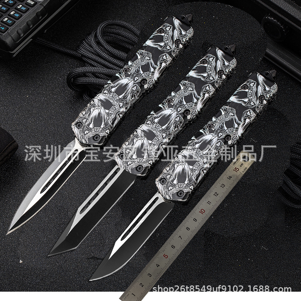 热销微技术蝴蝶BM3300 BM3310 CNC伤齿龙折刀小刀户外野营EDC工具