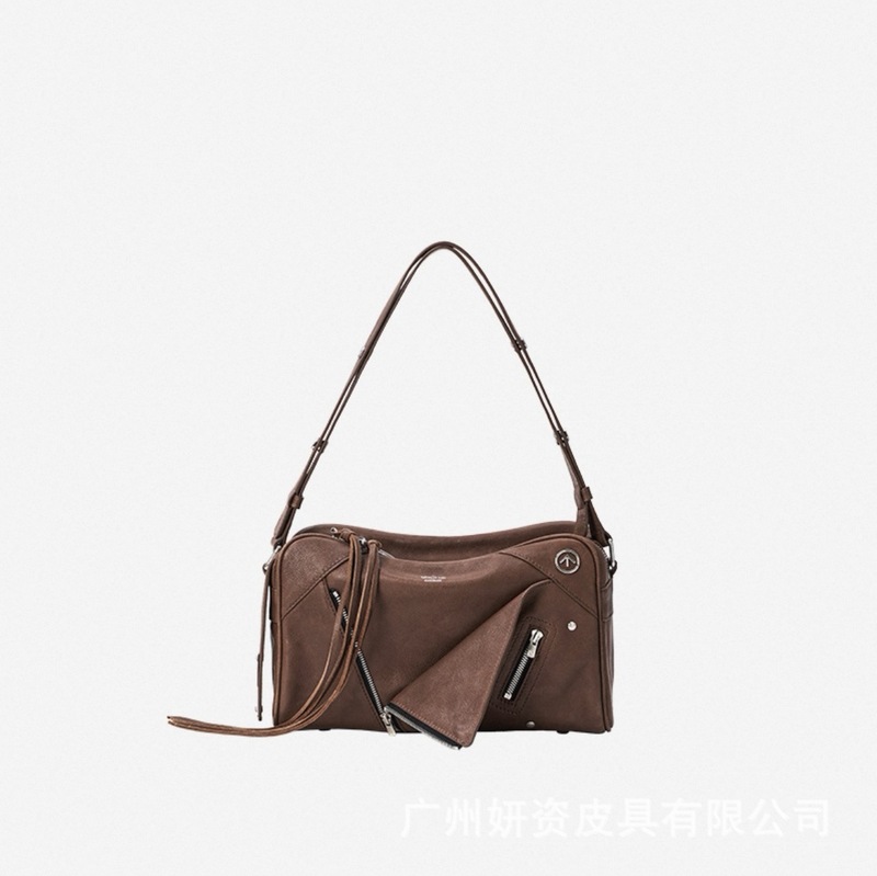 GROTTO个乐25年新款SoftCollar保龄球包单肩包小号中号翻领斜挎包|undefined