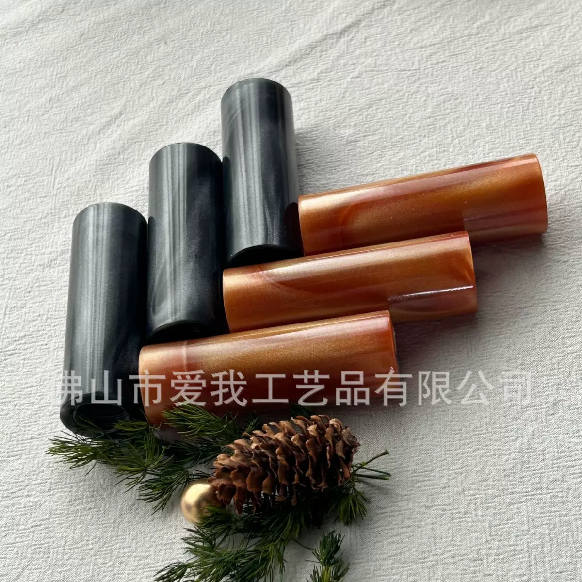 源头批发厨具实木手柄树脂稳定木手柄刀具树脂手柄优惠刀柄实木