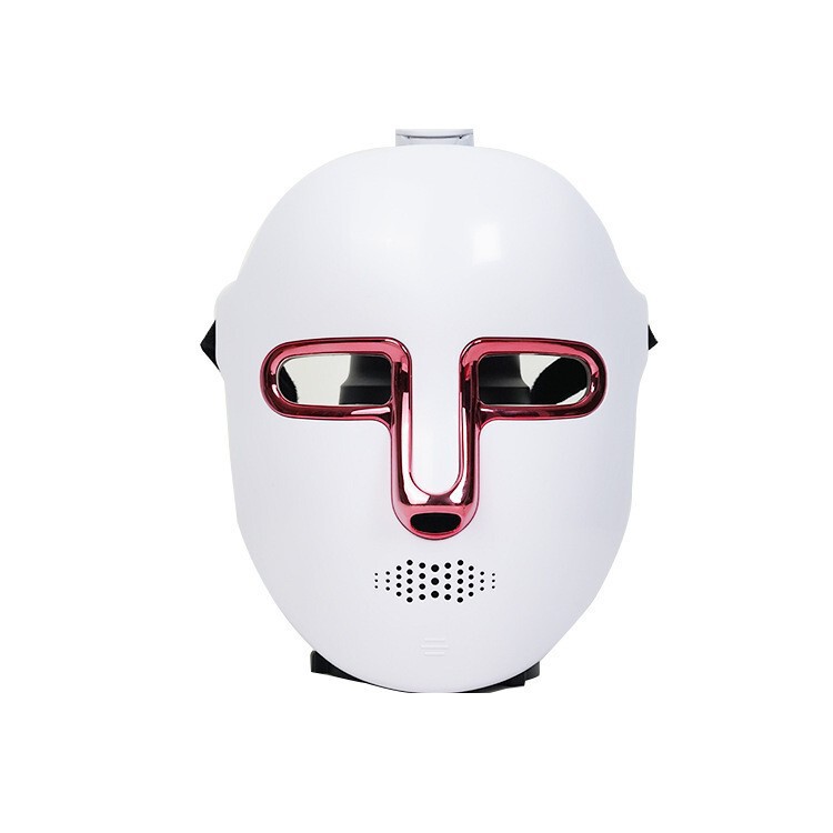 光子の柔らかい肌の美容器の家庭の顔は痘の薄いぶちのマスクの導入器の赤と青の分光器の大きい列の明かりのマスクを取り除きます。|undefined