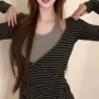 长袖辣妹美式秋冬t恤