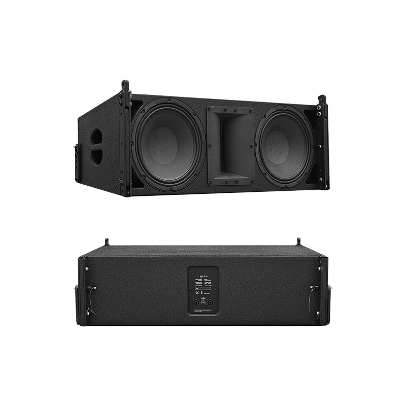 Doble 12 pulgadas altavoces de matriz lineal espectáculo de gran escala sonido profesional boda al aire libre amplificador de altavoces