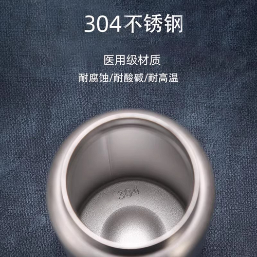 58C1 stainless steel water cup single-layer all-steel thickened sports water bottle men's outdoor large-capacity portable camping cup