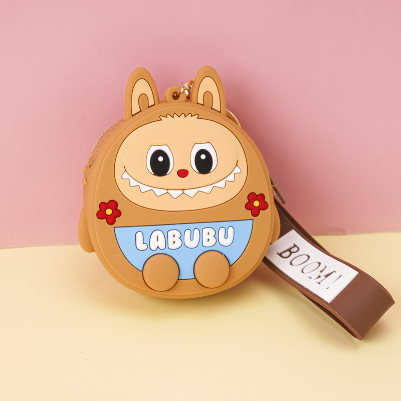 メーカーが生産するネズミ駆除パイオニアラブブキーホルダーペンダントシリコンバッグかわいい子供用小銭入れ|undefined