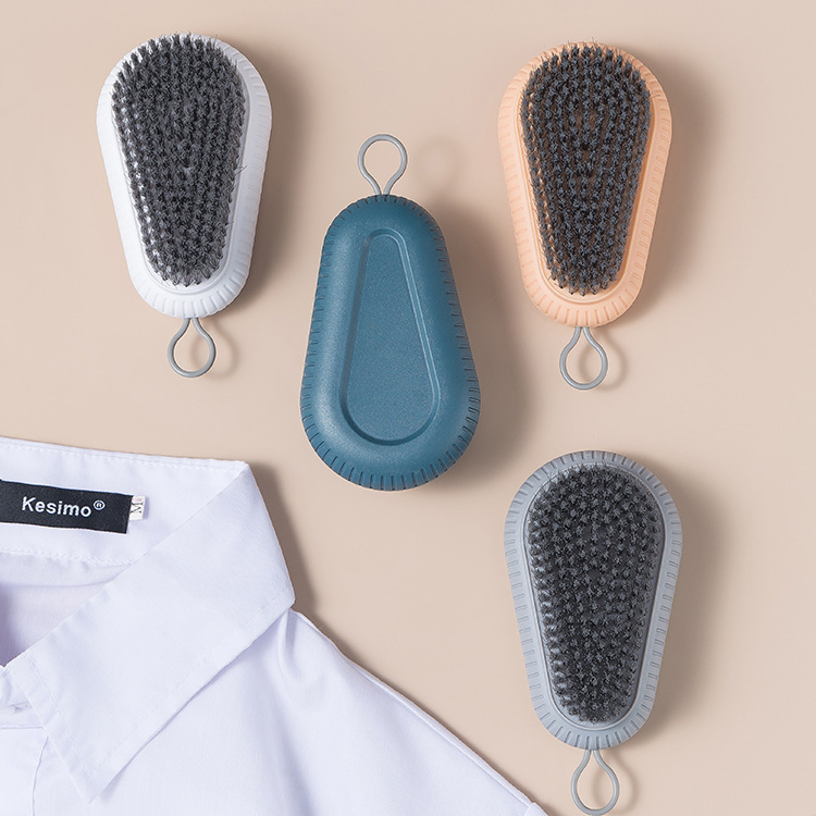 Minimalist Plain Color Plastic Soft Wool Laundry Brush Cleaning Brush Shoe Brush Shoe Brush Brush Board Brush Shoe Brush