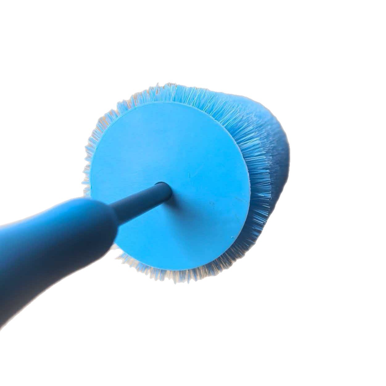 Manufacturer's wheel hub brush, Christmas tree-shaped car wash brush, car rim cleaning soft bristle brush, car cleaning tool, car accessory, car wash brush