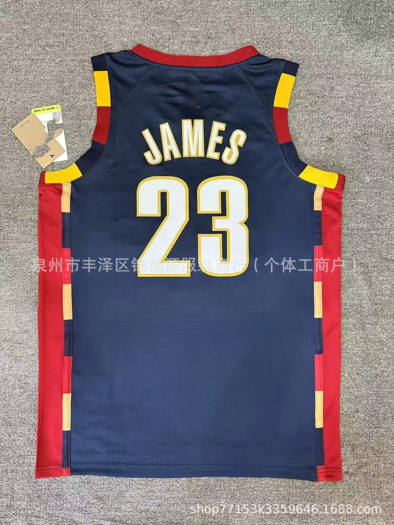 Новый джерси Cavaliers Mitchell Garland James ретро, внешняя торговля, оптом, дропшиппинг, городской стиль, кросс-бордер джерси