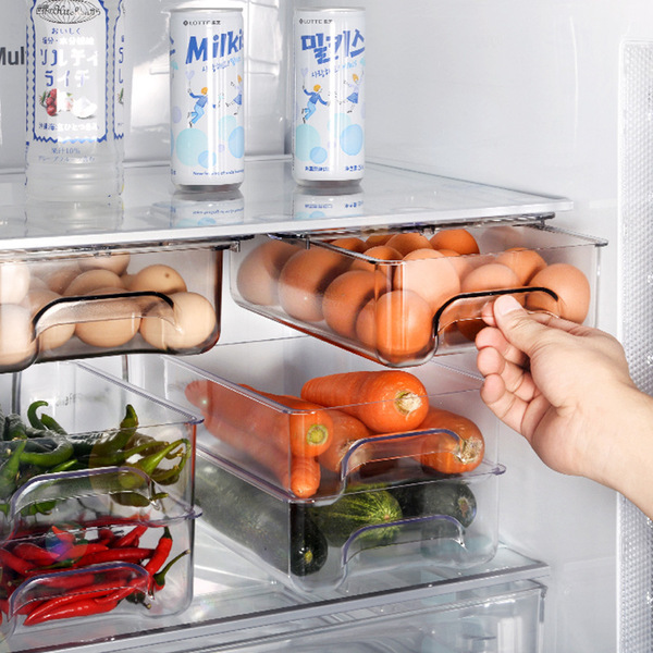 Suction cup kitchen refrigerator storage box egg preservation…