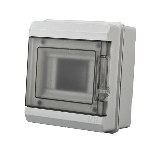 Outdoor waterproof and rainproof distribution box Indoor household plastic air switch box electric gate switch box exposed/concealed installation