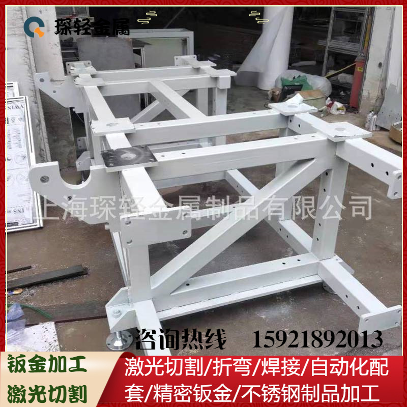 找上海自动化设备配件厂家对外承接仿威电柜电箱加工焊机架焊接|ms
