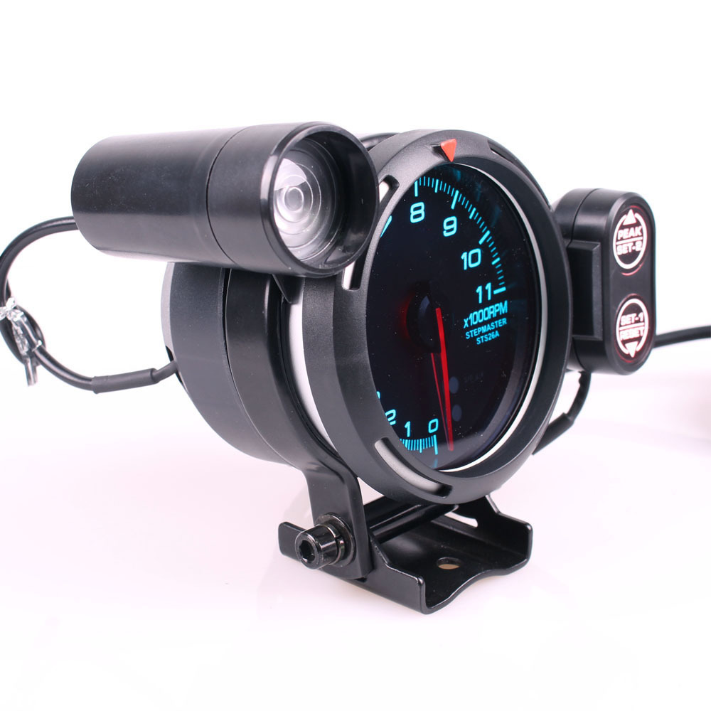 Cross-Border Hot-Selling Car Modification Instrument 3.75inch Defi Large Tachometer 80mm Multi-Color Tachometer
