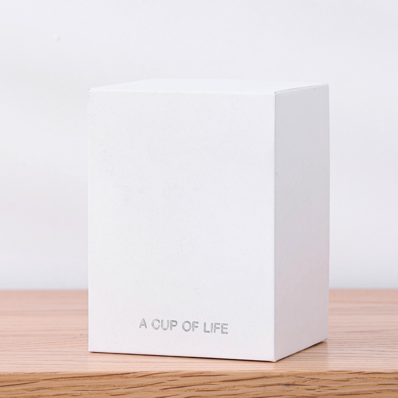 Taza simple embalaje de caja de regalo cajas de taza de cerámica embalaje de regalo cajas de regalo coloridas impresión LOGO