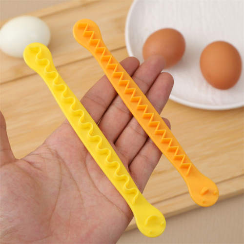 Stylish Egg Slicer Kitchen Creative Cut in Half Edge Egg Yolk Chicken Salad Making Chef Tool