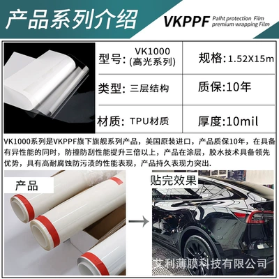 Clothing Film, Car paint protective film