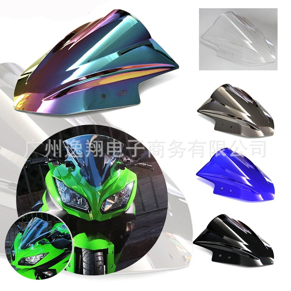 Подходит для Kawasaki Small Ninja EX300 бытовой маленький Ninja 13-16 лет модифицированное переднее лобовое стекло капот