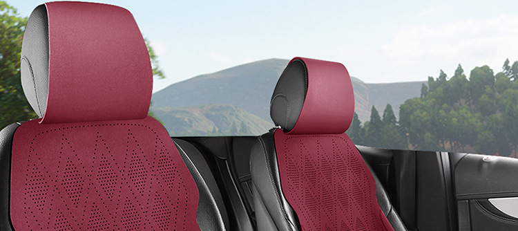 25 New All-Season Suede Leather Saddle Pads, Breathable, Dirt-Resistant and Wear-Resistant Car Seat Cushions, Car Interior Seat Covers