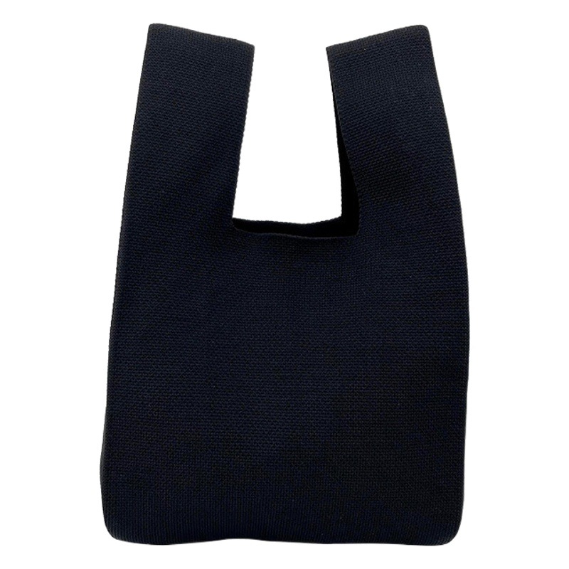 Diseño de nicho color caramelo simple bolso de punto bolso de las mujeres del todo-fósforo de gran capacidad Bolsa De fábrica al por mayor