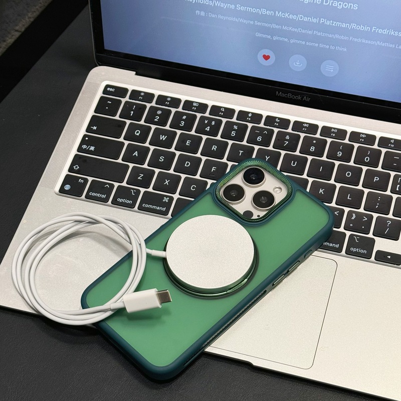 Apple iPhone16Promax 携帯電話ケース冷却磁気 360 回転スタンド Apple 15 つや消し 14 に適しています。|undefined