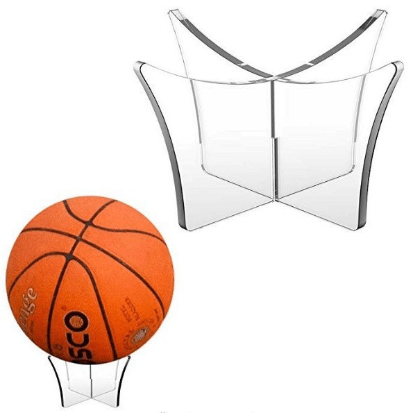 亚克力篮球足球排球展示架 球类托架 多色篮球展示架