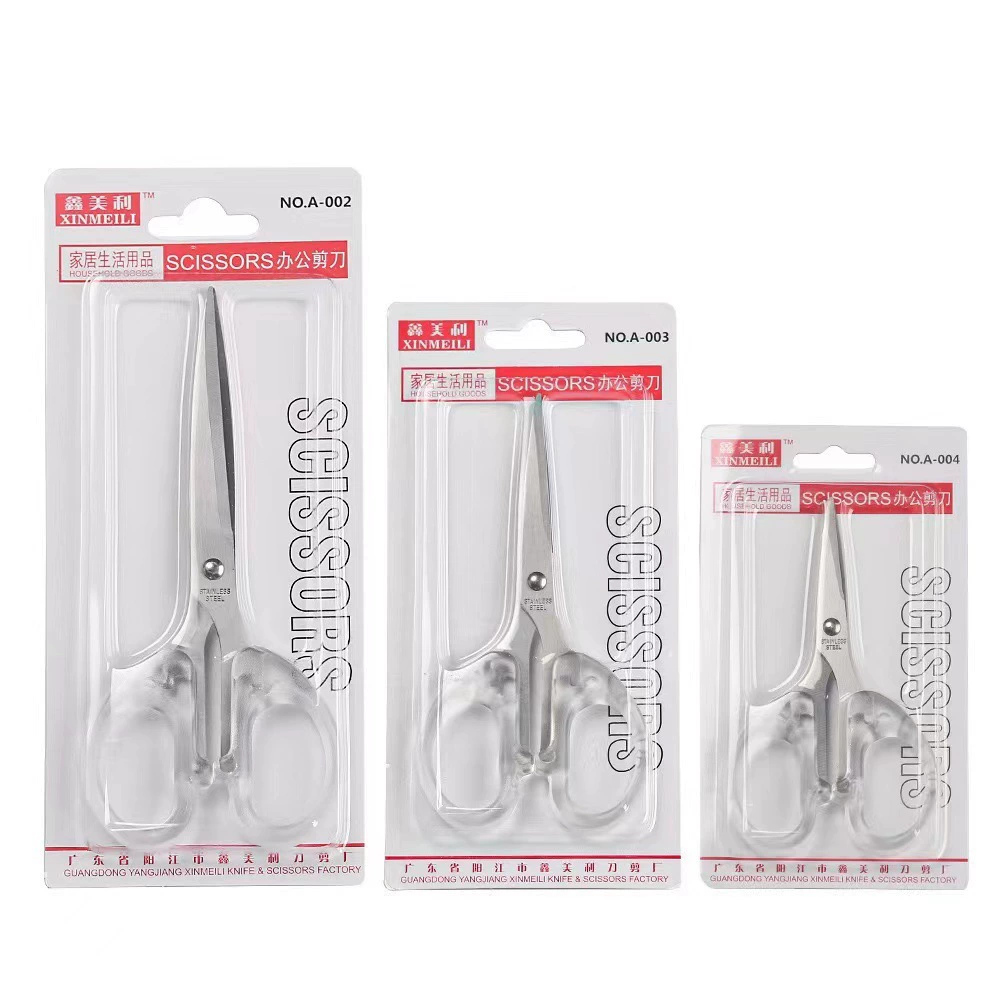 Transparent universal scissors stainless steel, wholesale