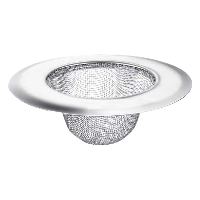 Venta al por mayor FILTRO DE ACERO INOXIDABLE fregadero de la cocina de verduras cuenca filtro de red lavavajillas fregadero tapa de red de filtro de alcantarillado