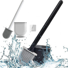 �羳���NToilet brush �ɲ��RͰˢ�������Ϡ�ʽTPR�坍ˢTemu���l