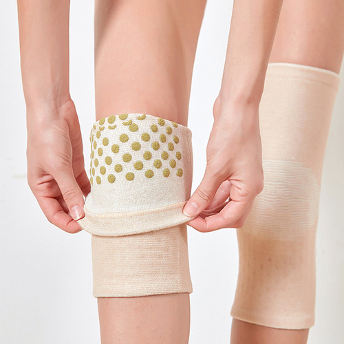 Herbal grass heating warm knee pads for men and women, suitable for autumn and winter, thick model, knee pads for the elderly with cold legs, warm leg covers