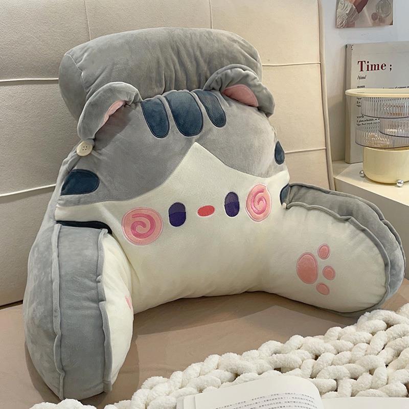 Gray cat medium size [65x40cm suitable for chairs]