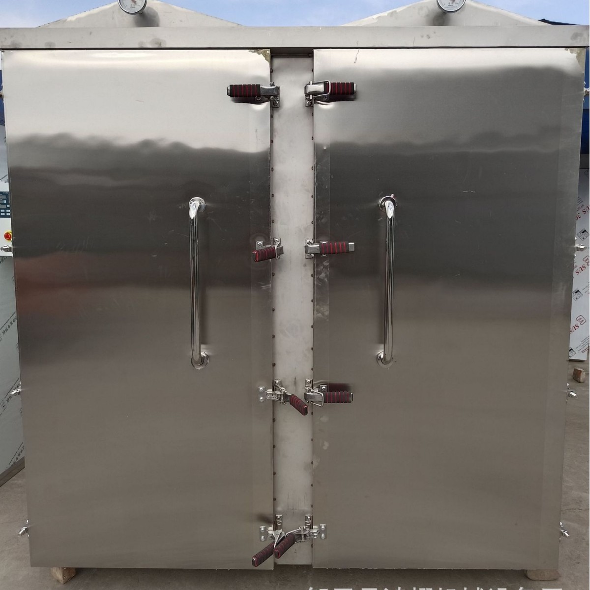 商用大型馒头蒸房架子车 双门大型蒸房 馒头蒸箱大型蒸房