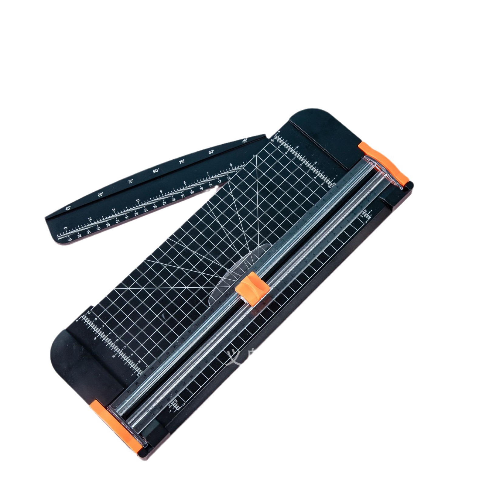 Cortador de papel A4 cortador de papel de dos vías estudiante cuenta de la mano cortador de papel portátil pequeño cortador de papel de plástico con la oficina